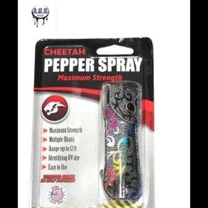 Tasers and a comb with a knife inside of it .